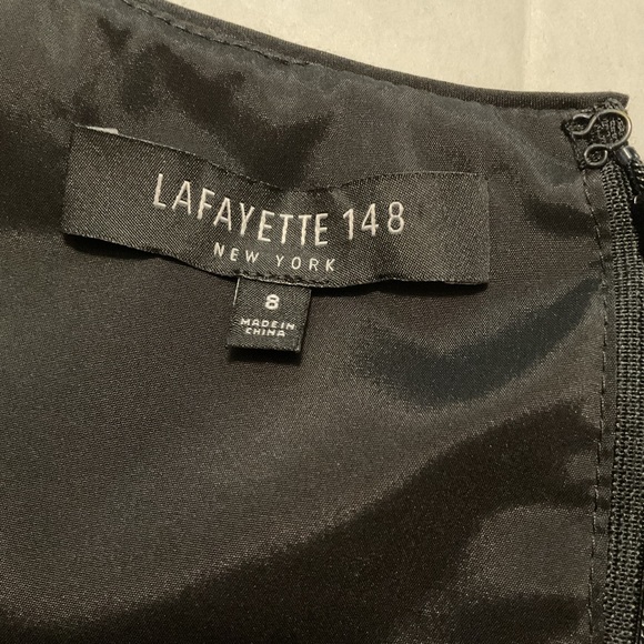 Lafayette 148 NY Rebecca Abstract Floral Sheath Dress size 8 Multicolor - Picture 10 of 12